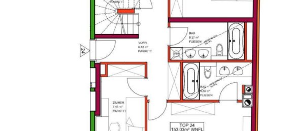 4 rooms Duplex in Wieden, Austria No. 148807 21