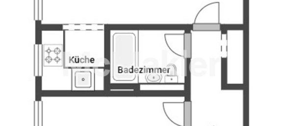 Квартира с 1 спальней в Фридрихсхаген, Германия № 114341 8