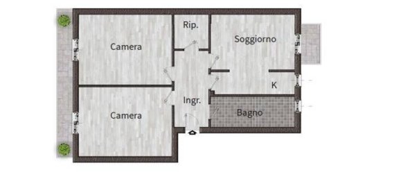 3 rooms Apartment in Milan, Italy No. 243703 21