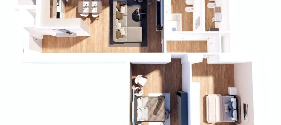 3 Schlafzimmer Wohnung in Casale Monferrato, Italy, Nr. 345826 11