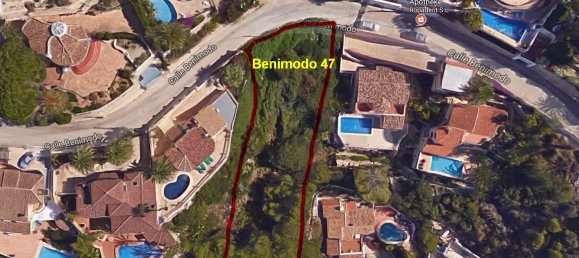 Terreno en Moraira, Spain No. 7580 2