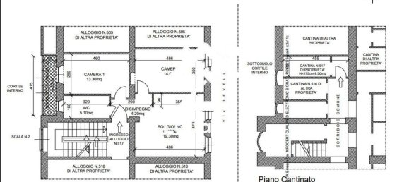 4 rooms Apartment in Turin, Italy No. 50578 2