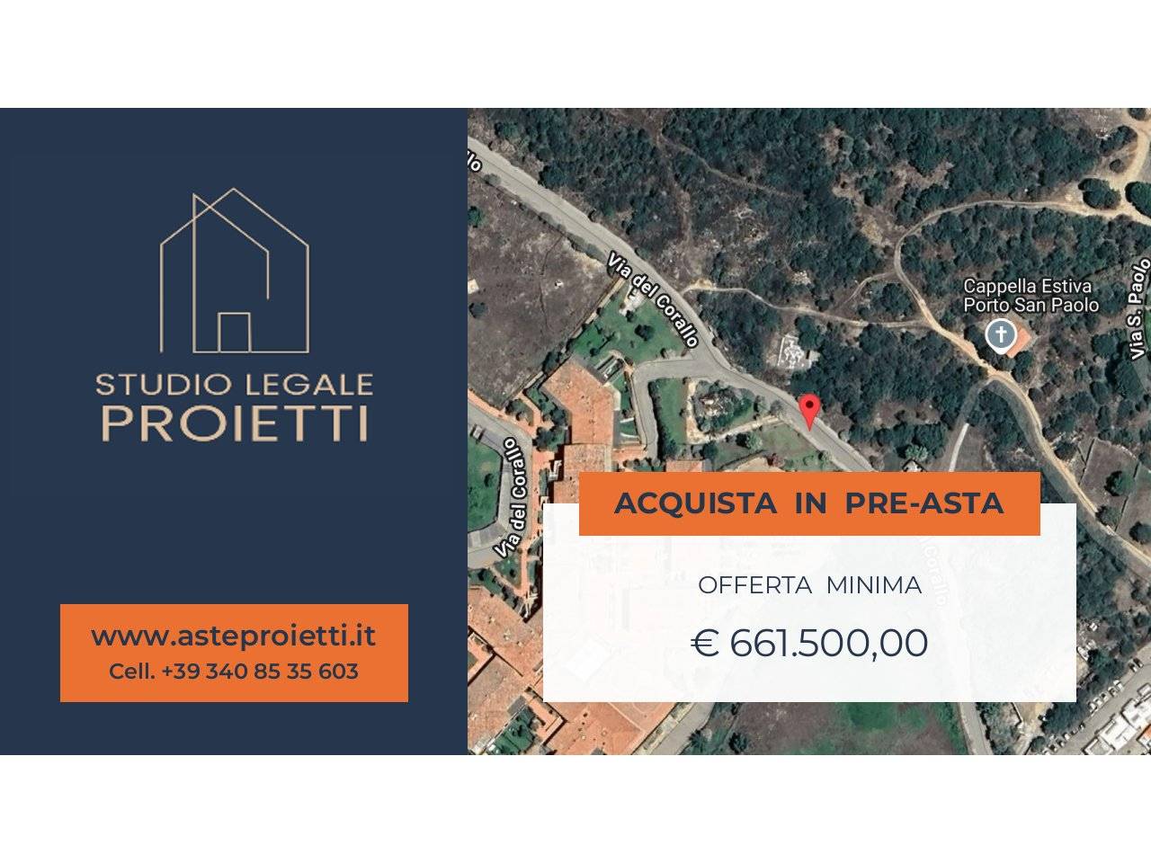 425m² Commercial property in Loiri Porto San Paolo, Italy No. 308429