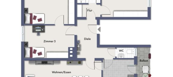 3-Zimmer Wohnung in Heidelberg, Germany, Nr. 264720 16