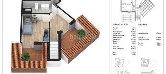 3 bedrooms Penthouse in Castelldefels, Spain No. 85294 10