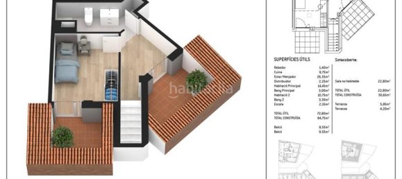 3 bedrooms Penthouse in Castelldefels, Spain No. 85294 2