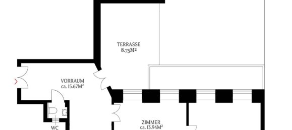 1 bedroom Apartment in Vienna, Austria No. 160020 12