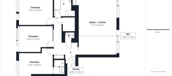 3 bedrooms Apartment in Meudon, France No. 151076 13