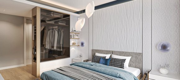 Квартира 3.5+1 в Next Level Kemer, Эйюп, Турция № 38326 11