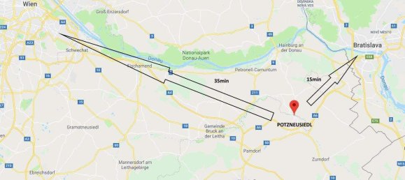 Terreno em Potzneusiedl, Austria 1474 m² N.º 164405 3