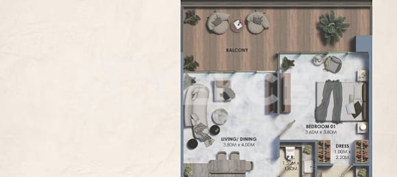 1 Schlafzimmer Wohnung in Dubai Land, UAE, Nr. 197513 17