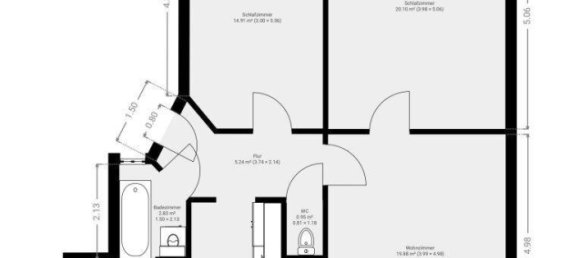3-Zimmer Wohnung in Graz, Austria, Nr. 195641 13