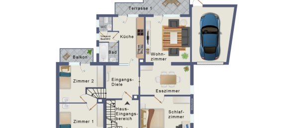 4 Schlafzimmer Stadthaus in Karlsruhe, Germany, Nr. 18551 15