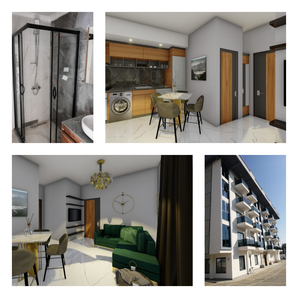 Appartement 1+1 à Oba, Turkey No. 8966