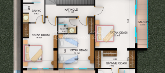 Villa 3+1 in Marmaris, Turkey, Nr. 28805 7