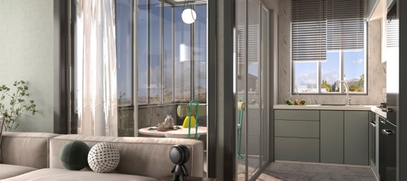 Квартира 1+1 в Мерсин, Турция № 30920 12