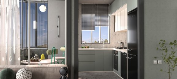 Квартира 1+1 в Мерсин, Турция № 30920 10