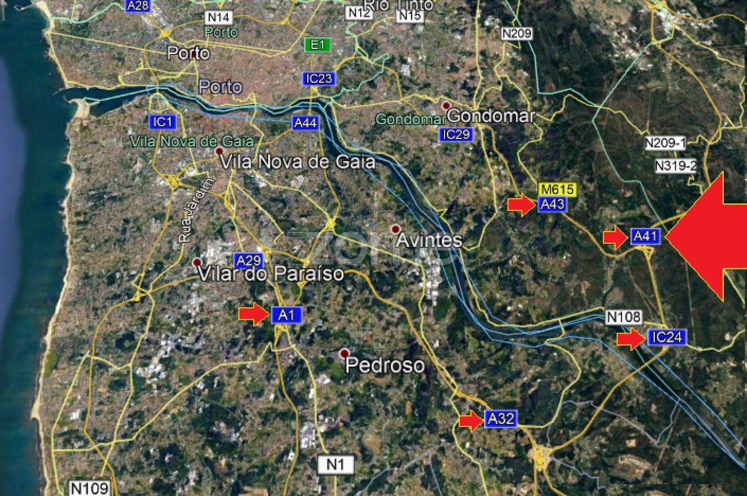 36683m² Land in Recarei, Portugal No. 34250