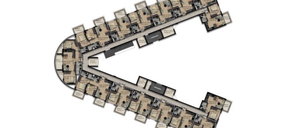 Apartment 1+1 in Gazipasa, Turkey No. 13194 10