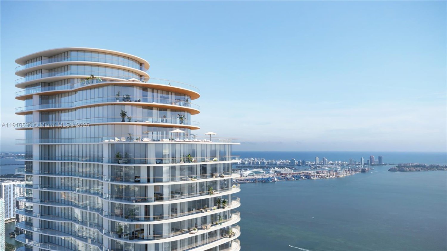 4 غرف نوم عقار تجاري في Miami, USA رقم 615830