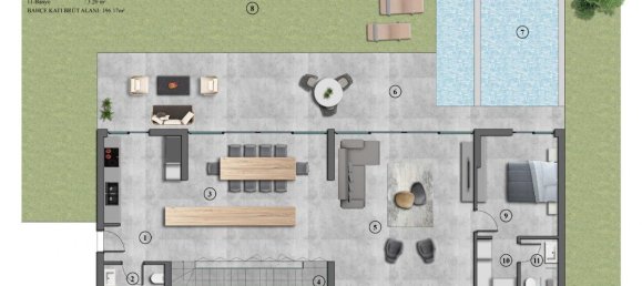 4 rooms Villa in Konakli, Turkey No. 9952 25