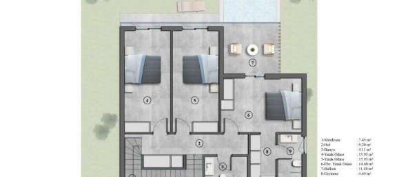 4 rooms Villa in Konakli, Turkey No. 9952 23