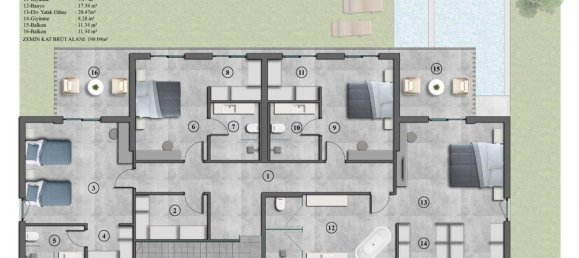 4 rooms Villa in Konakli, Turkey No. 9952 26