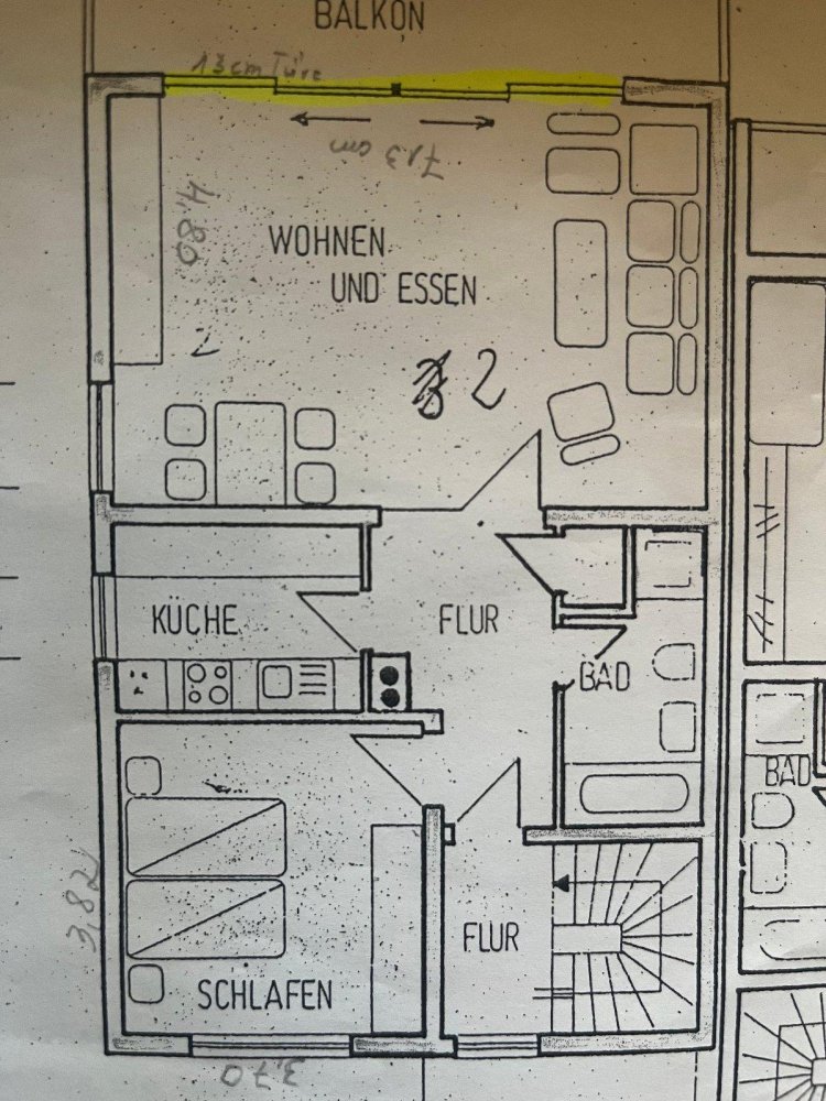 1 chambre Appartement à Bergstrase, Germany No. 247763
