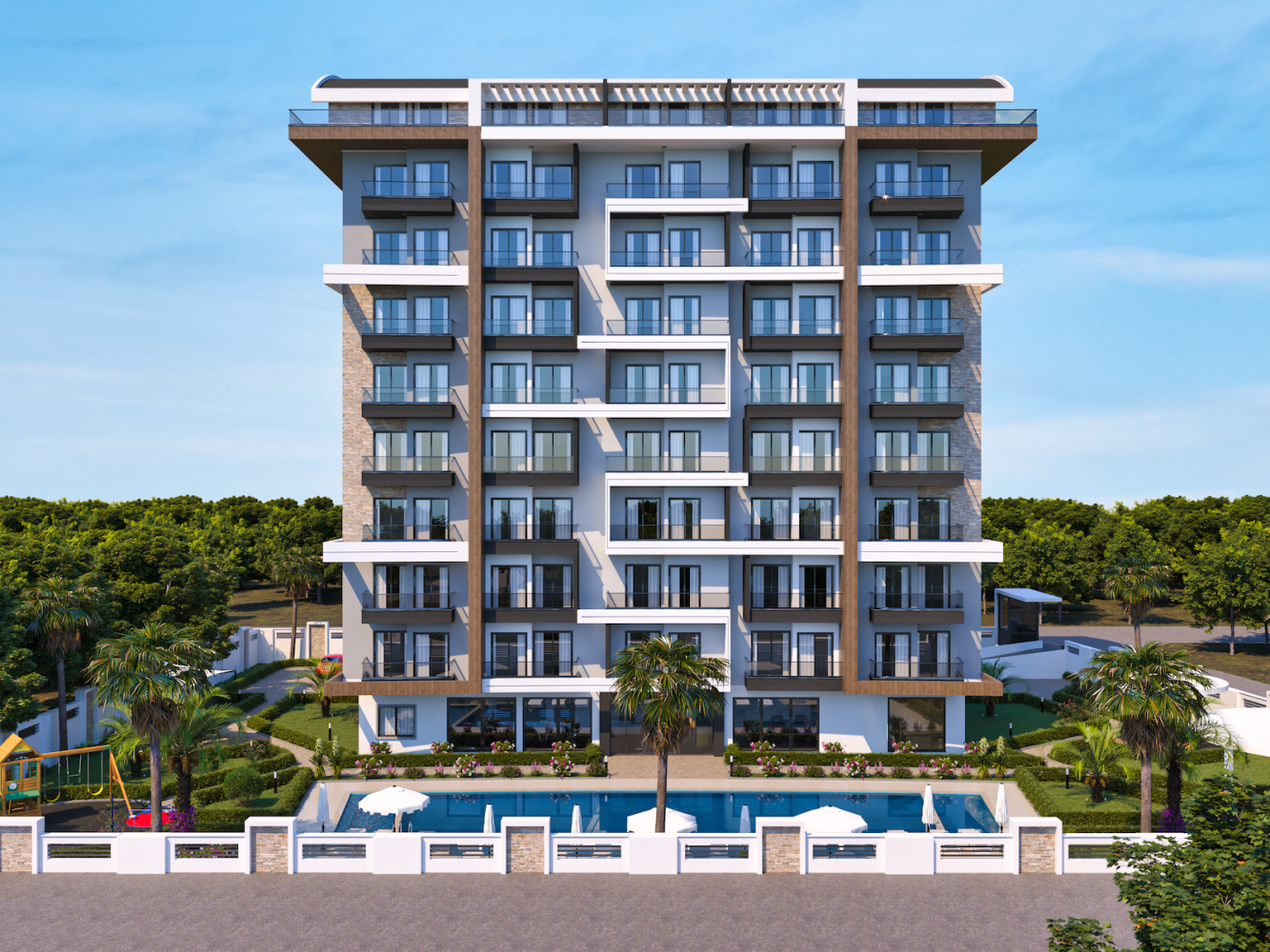 Apartment 2+1 in Alanya, Turkey No. 24885