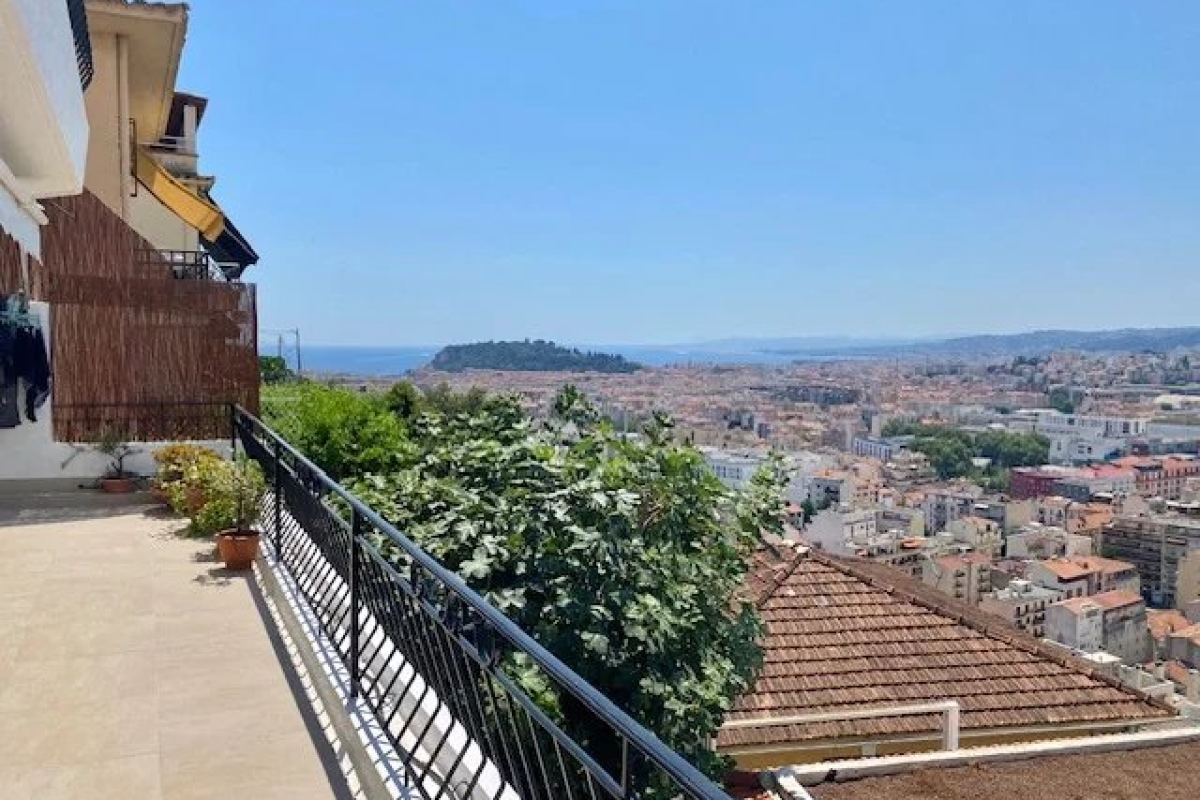 Квартира с 3 комнатами в Ницца, Франция № 342872