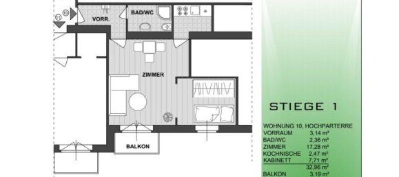 2-salle Appartement à Penzing, Austria No. 234865 15