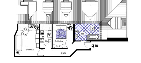2 rooms Apartment in Leipzig, Germany No. 30066 8