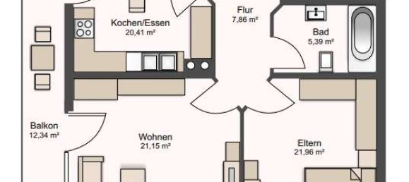 3-Zimmer Wohnung in Sächsische Schweiz-Osterzgebirge, Germany, Nr. 175855 9