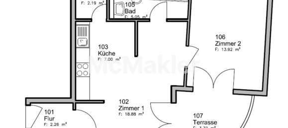 Apartamento de 1 dormitorio en Niederschonhausen, Germany No. 320352 9