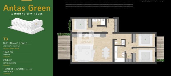 3 غرف نوم شقة في Porto, Portugal رقم 12486 30