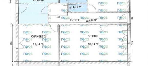 2 bedrooms House in Bourges, France No. 334033 12