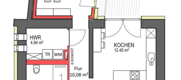 Квартира с 2 спальнями в Мерциг-Вадерн, Германия № 78451 5