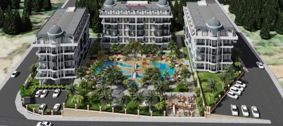 Apartamento 1+1 em Alanya, Turkey N.º 15752 6