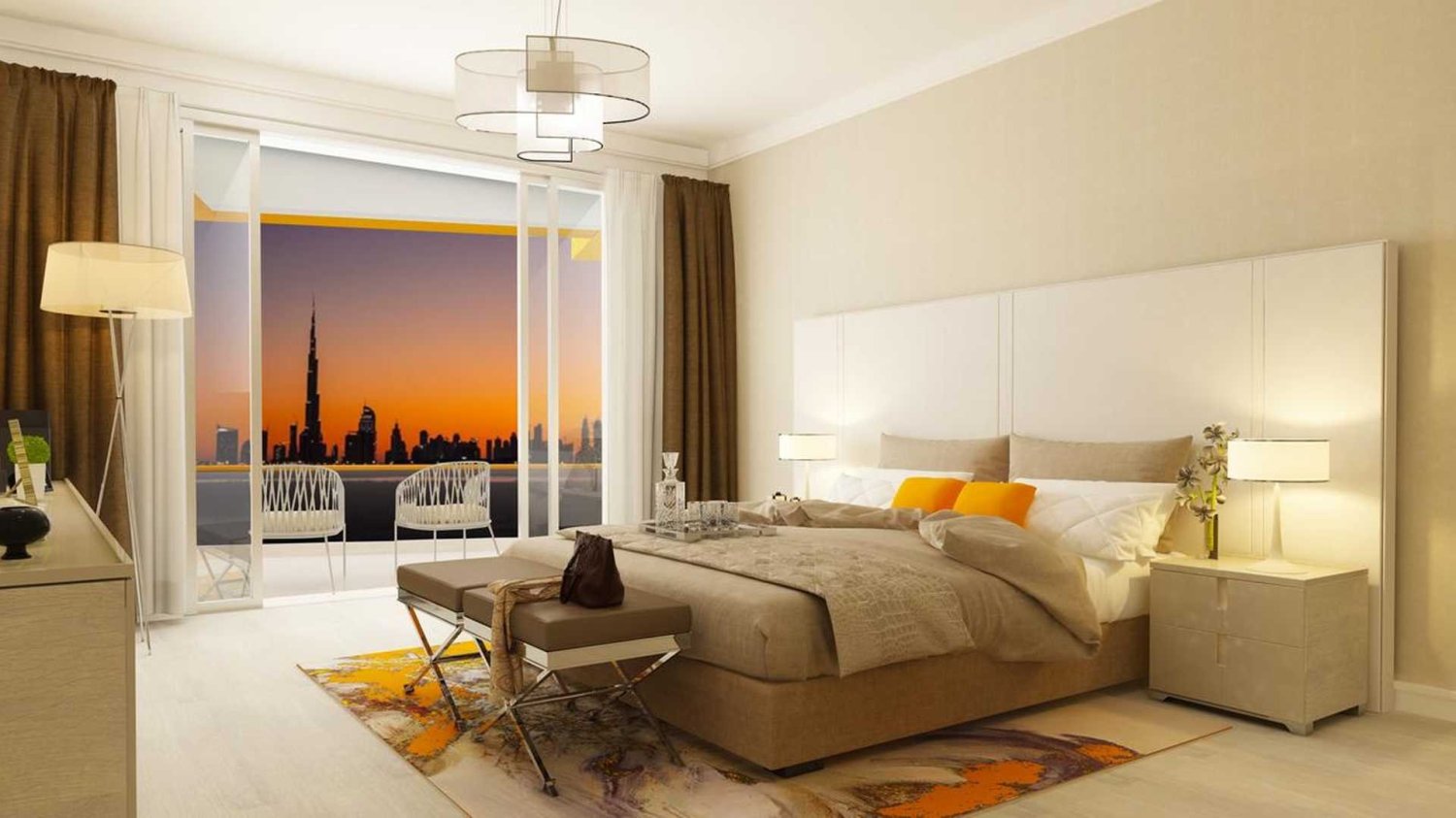 Apartamento de 3 dormitorios en BINGHATTI CREEK, Al Jaddaf, UAE No. 59441