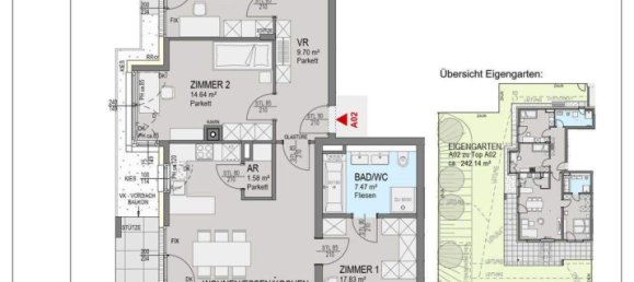 4-Zimmer Wohnung in Graz, Austria, Nr. 92560 2