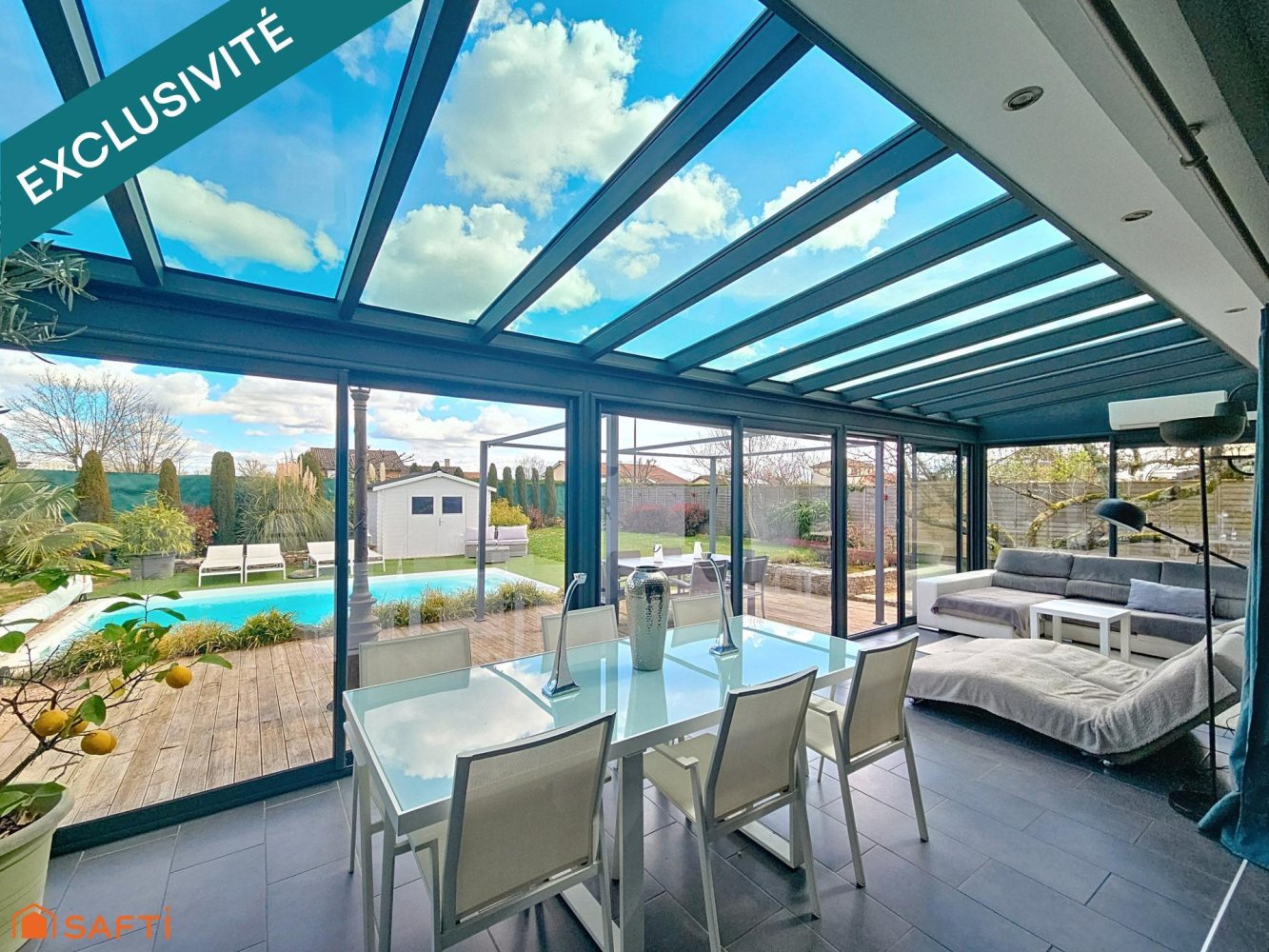 5 غرف نوم منزل في Jassans-Riottier, France رقم 273329