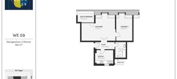 2-Zimmer Wohnung in Tegel, Germany, Nr. 34972 22
