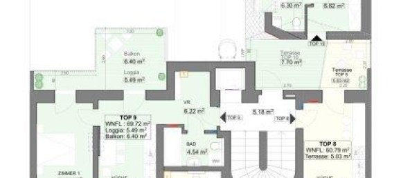 Квартира с 3 комнатами в Оттакринг, Австрия № 73929 16