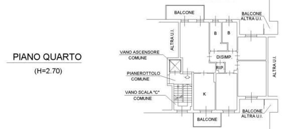 3-Zimmer Wohnung in Garbagnate Milanese, Italy, Nr. 6919 16