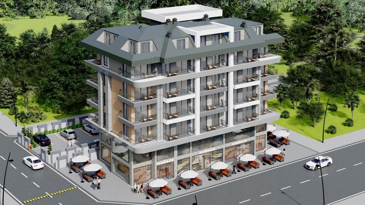 2-Zimmer Wohnung in Kargicak, Turkey, Nr. 9938