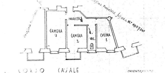 3 rooms Apartment in Turin, Italy No. 121083 24