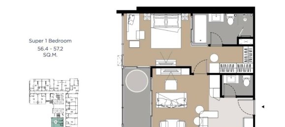 1 bedroom Apartment in Pattaya, Thailand No. 20147 15