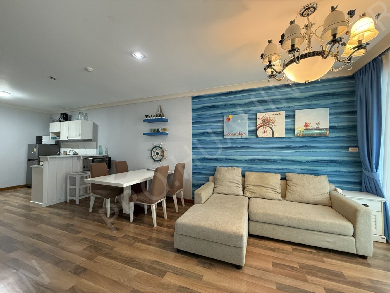 2 chambres appartement à vendre à Hua Hin, Prachuap Khiri Khan, Western Thailand, Thailand № 165779