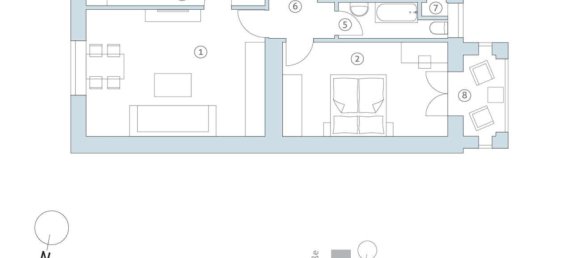 2-Zimmer Wohnung in Neukölln, Germany, Nr. 80643 13