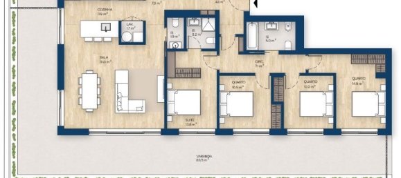 Apartamento de 4 dormitorios en Vila Nova de Gaia, Portugal No. 129218 16